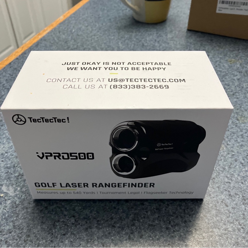 TecTecTec VPRO500 Golf Rangefinder with High-Precision Laser